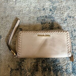 Beige Michael Kors wristlet!!!